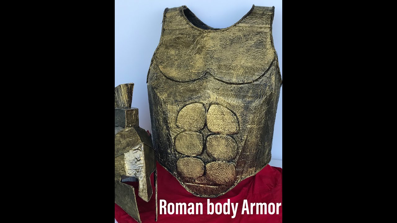 How To Make A Roman Body Armor Part 02 Youtube - roblox mandalorian armor shirt