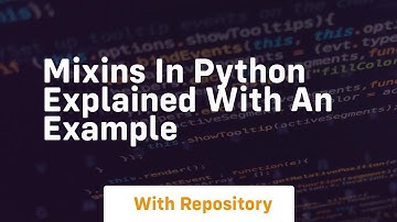 Mixins in python explained with an example