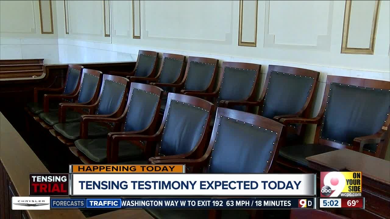 Ray Tensing takes the witness stand Friday in day 7 of his murder ...