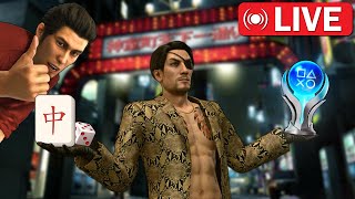🔴 Yakuza 0 | I PLATINUMD YAKUZA 0!!! I NEED TO CALL MY DR, ITS BEEN MORE THAN 4 HOURS!!!!