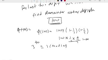 3a Number Theory 2023 24 BSc Math 3rd Sem Solved paper by dr  hitesh kumar