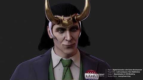 LOKI 3D Model (Tom Hiddleston)