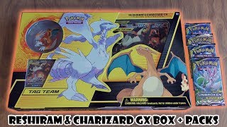 Reshiram & Charizard GX Figure Box + Packs