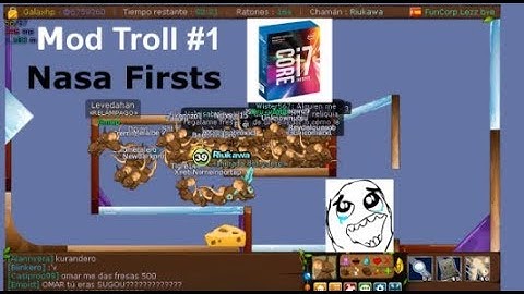 Transformice - Mod Troll #1 + Levedahan +150 Mice ~ Firsts ~ Fails