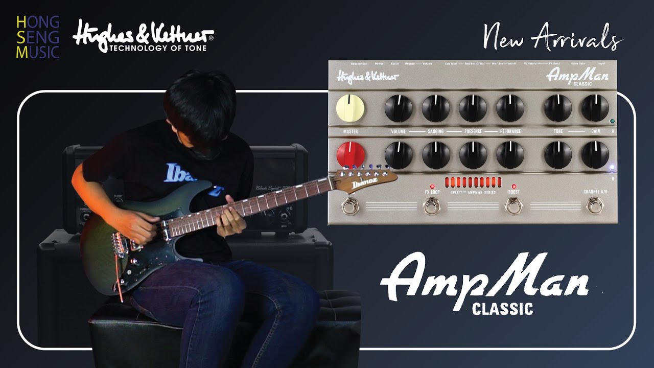 Hughes & Kettner AmpMan Classic (Hongseng Music Review) - YouTube