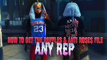 *NEW* HOW TO GET RUFFLES/ANIT ROSES FILE FREE! ANY REP! EVENT GLITCH! (NBA 2K21) FILE IN THE DESC!