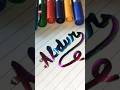 Magical calligraphy writing #cursivecalligraphy #handwriting #how to#art #cursivestyle #signature