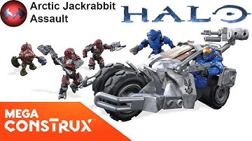 Halo - Arctic Jackrabbit Assault - Mega Construx Speed Build and Picture Review