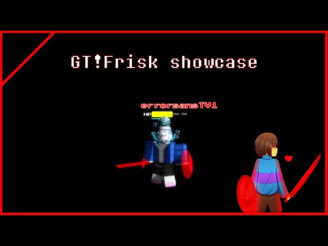 Roblox Soulshatter Gt Frisk Showcase Youtube - cute frisk roblox