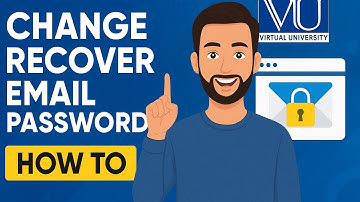 How to recover vu email and reset password #studywithme #vu