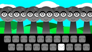 Incredibox Sprunki | Sprunki Sinner Edition But EVERYONE IS GRAY | Cartoon Animation