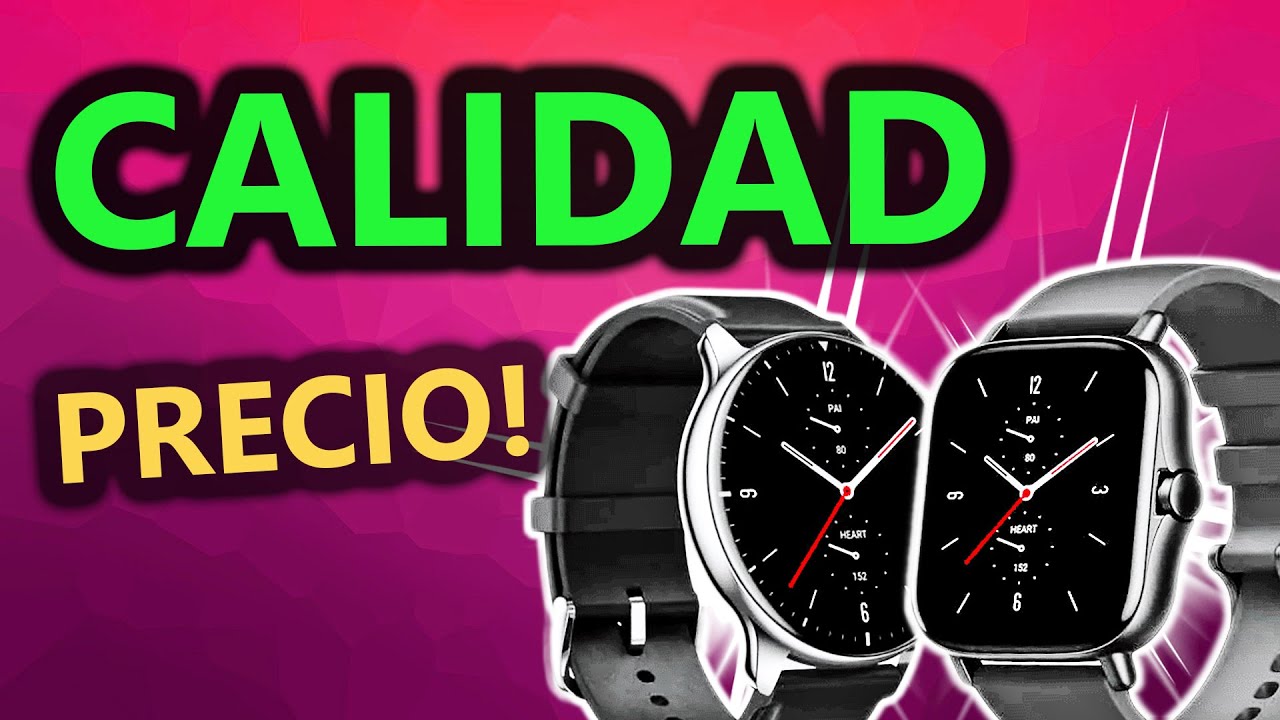 Los 5 mejores RELOJES INTELIGENTES Calidad Precio 2021! - YouTube
