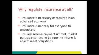 Webinar Series:  Risk Management Insurance Fundamentals, Insurance Regulation & Legislation