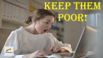 How you are PROGRAMMED to be POOR! (The Poverty Programming Trap)