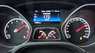Ford Focus ST 2.0 EcoBoost 250 KM - acceleration 80-120 km/h