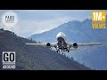 3 ABORTED LANDINGS at PARO AIRPORT!! | Go Around in Extreme Winds | Missed Approach