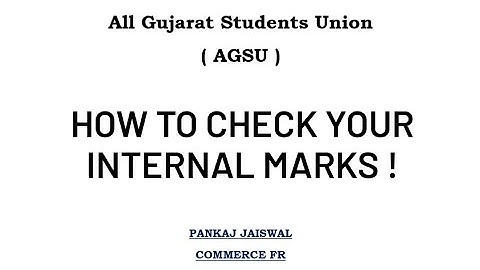 TY B.Com Sem 5 Internal Exam Results Has Been Declared