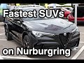 Top 7 fastest SUVs on Nurburgring