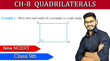Class 9 Maths | Example 1 Chapter 8 Quadrilaterals | NEW NCERT | BY RAJEEV SIR |