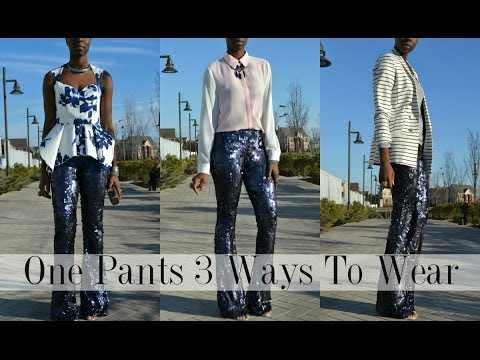 3 Ways To Wear Sequins Pants-DanielaTabois.com 