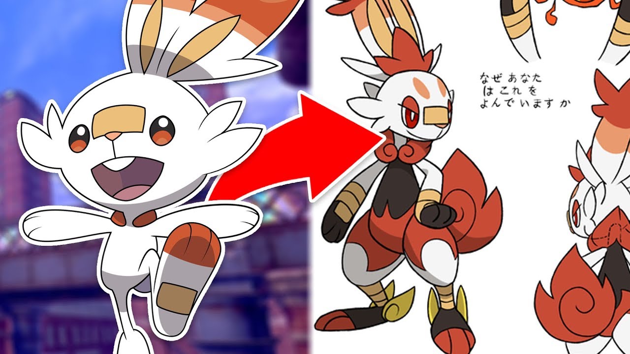 Best Evolutions For Scorbunny In Pokemon Sword And Pokemon Shield Scorbunny Evolutions