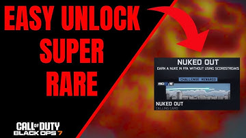 RARE Free For All NUKE Calling Card Black Ops 7