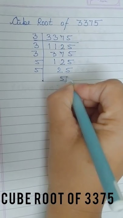 how-to-find-cube-root-of-3375-by-prime-factorization-cube-root-of
