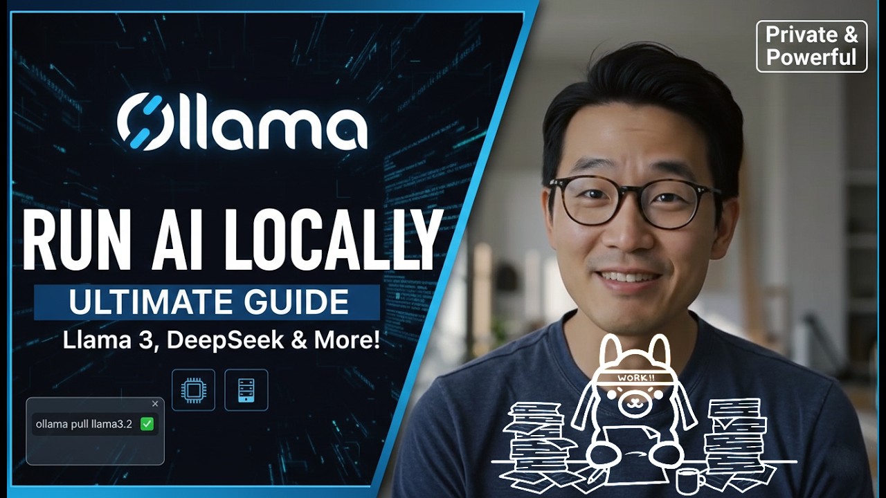 Stop Using the Cloud! Run AI Locally with Ollama Full Guide - YouTube
