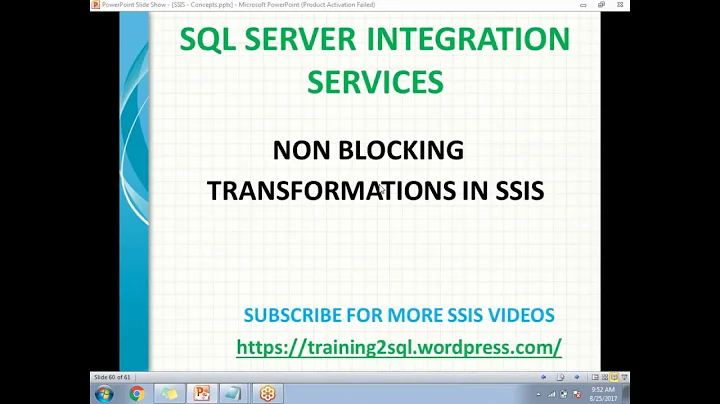 NON BLOCKING TRANSFORMATIONS IN SSIS | Synchronous Transformations in SSIS