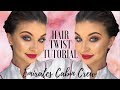 EMIRATES CABIN CREW HAIR TWIST TUTORIAL