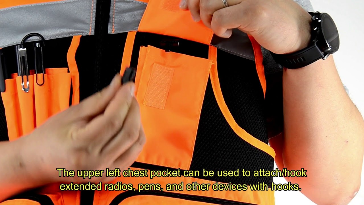 safety vest - YouTube