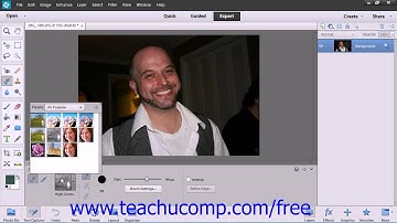 Photoshop Elements 12 Tutorial The Smart Brush Tools Adobe Training Lesson 6.10