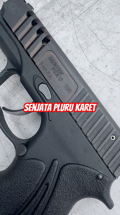 PISTOL BELADIRI PLURU KARET ADA YANG TAHU NAMANYA #viralvideo #podcast #senjataapi