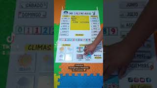 Calendario didáctico para niños