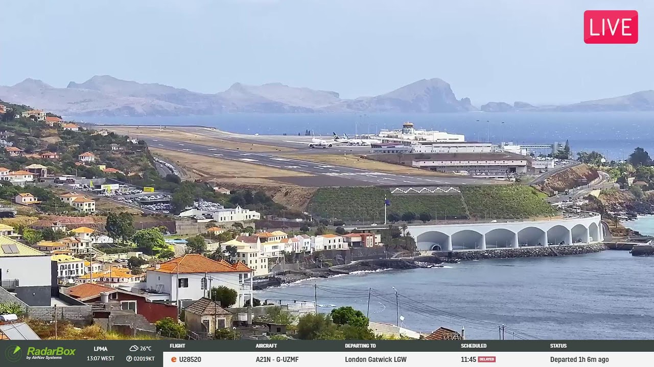 Madeira Airport Live 24/7 ATC