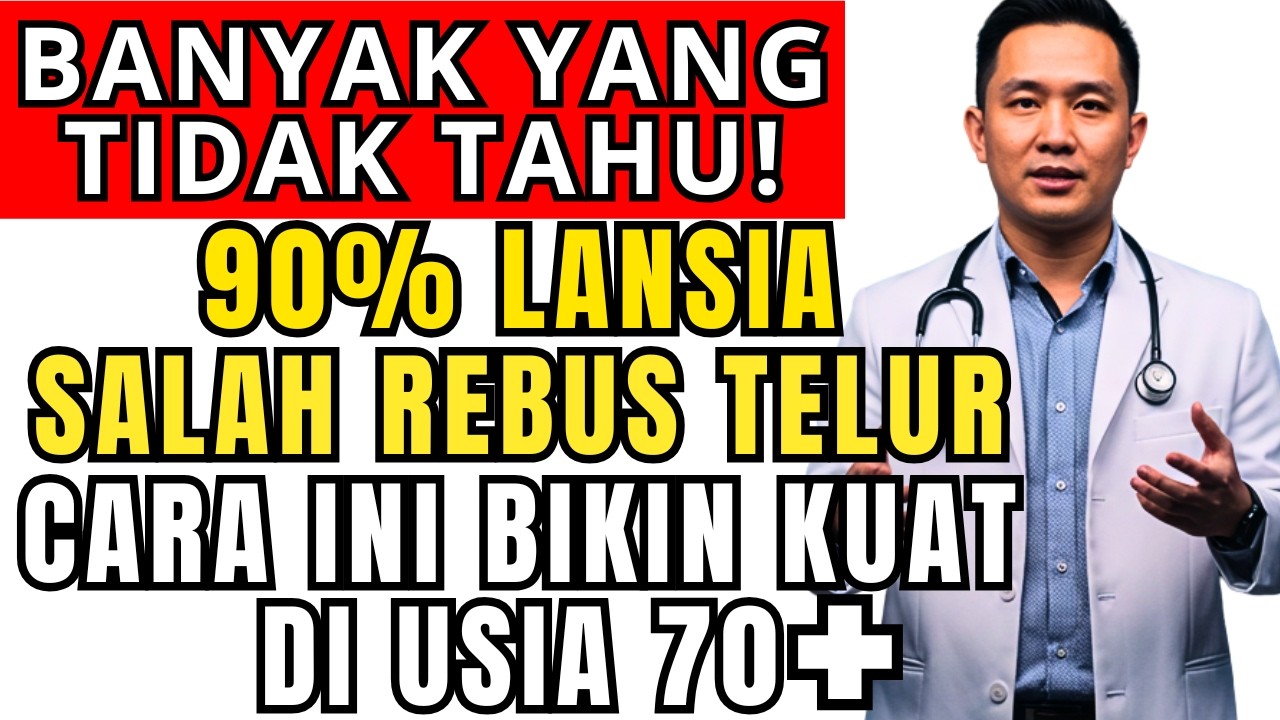 DOKTER UNGKAP! RAHASIA TELUR REBUS! 10 dari 100 Orang Tahu Cara Konsumsi yang BENAR - Kesehatan Lans