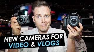 New Canon Cameras for Vlogging and Video! — Canon M6 and 77D