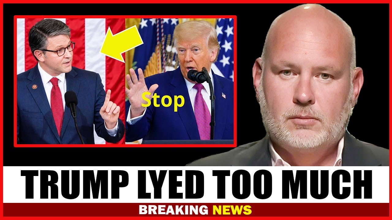 5 MIN AGO: Mike Johnson Takes Down Trump — Exposing His Credit Card Lies LIVE | Steve Schmidt