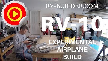 RV-10 | Empennage | Tail Cone Skin Dimpling- Part 4 | RV-Builder