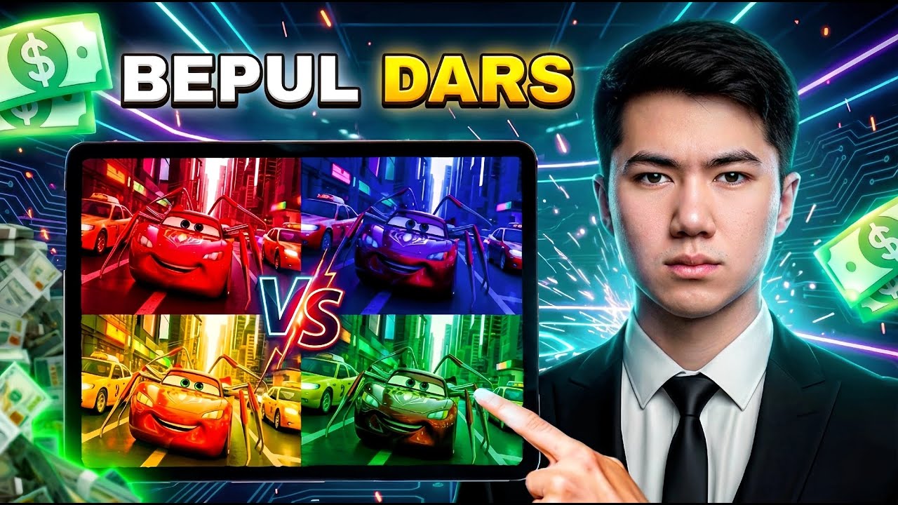 ENG OSON YO'NALISH - CHAQMOQ MAKVIN BEPUL DARS