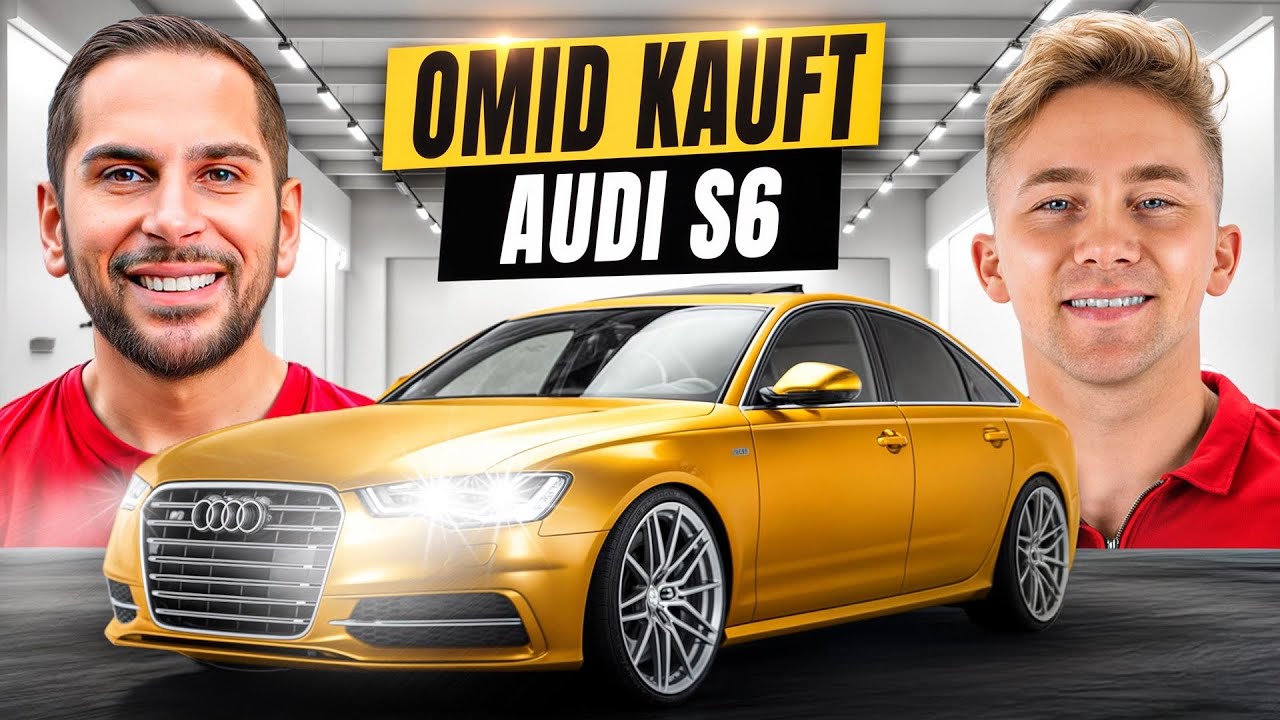 7. Hand und UNFALL! Damian (28) will OMID Audi S6 BASTELBUDE verkaufen! OMID KAUFT!