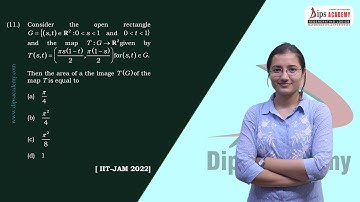 IIT JAM 2022 Maths - Q.No. 11 | Integral Calculus | Question Discussion | Dips Academy