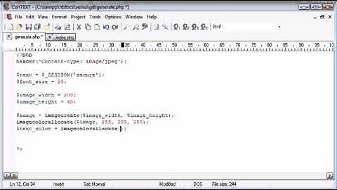 Beginner PHP Tutorial   165   Creating Captcha Image Security Part 2