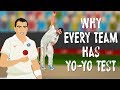 What is the "Yo Yo test" and why is it compulsory for every member of the Indian cricket team