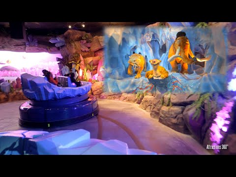 Ice Age Dark Ride w/ Animatronics | Ice Age Themed Land at Genting SkyWorlds