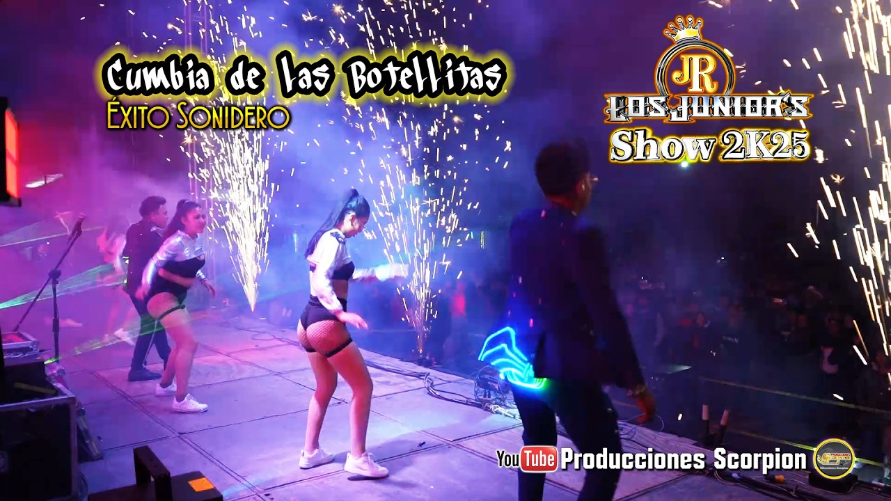 Cumbia de las Botellitas 🍾🍾  Grupo Los Juniors 🎙️ Show 2K25 ♫