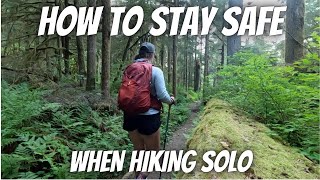 10 MISTAKES to Avoid When Hiking Alone | How to Stay Safe While SOLO HIKING