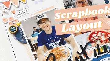 SCRAPBOOK LAYOUT /// Cocoa Vanilla Studio Kit for Clique Kits