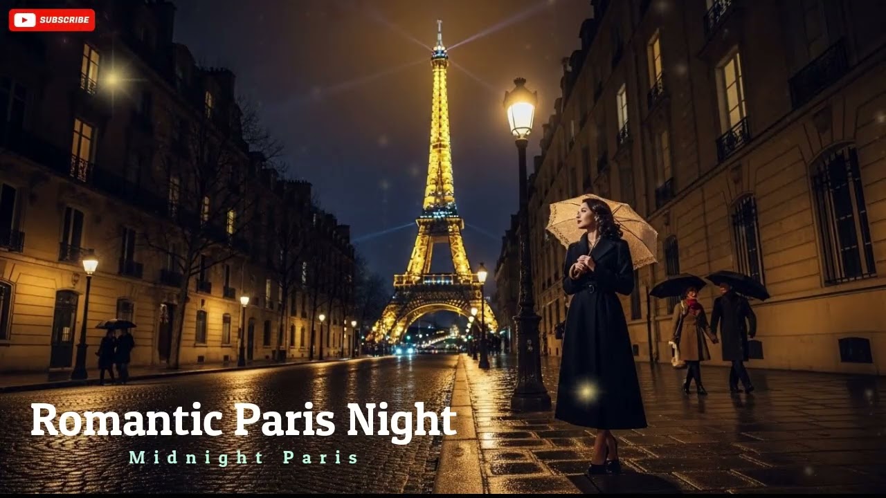 Romantic Paris Music to Relax & Dream | Paris After Dark