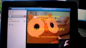 virtual webcam software can let IP camera be as "webcam" and can be applied in skype